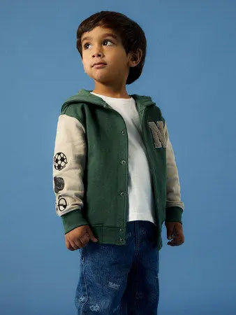 NMMNYREE LS NREG SWEAT CARD BRU Mokkini Kindermode