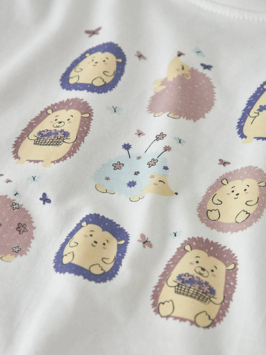 Name it Langarmshirt Igel-Print Mokkini Kindermode T-Shirt Langarm