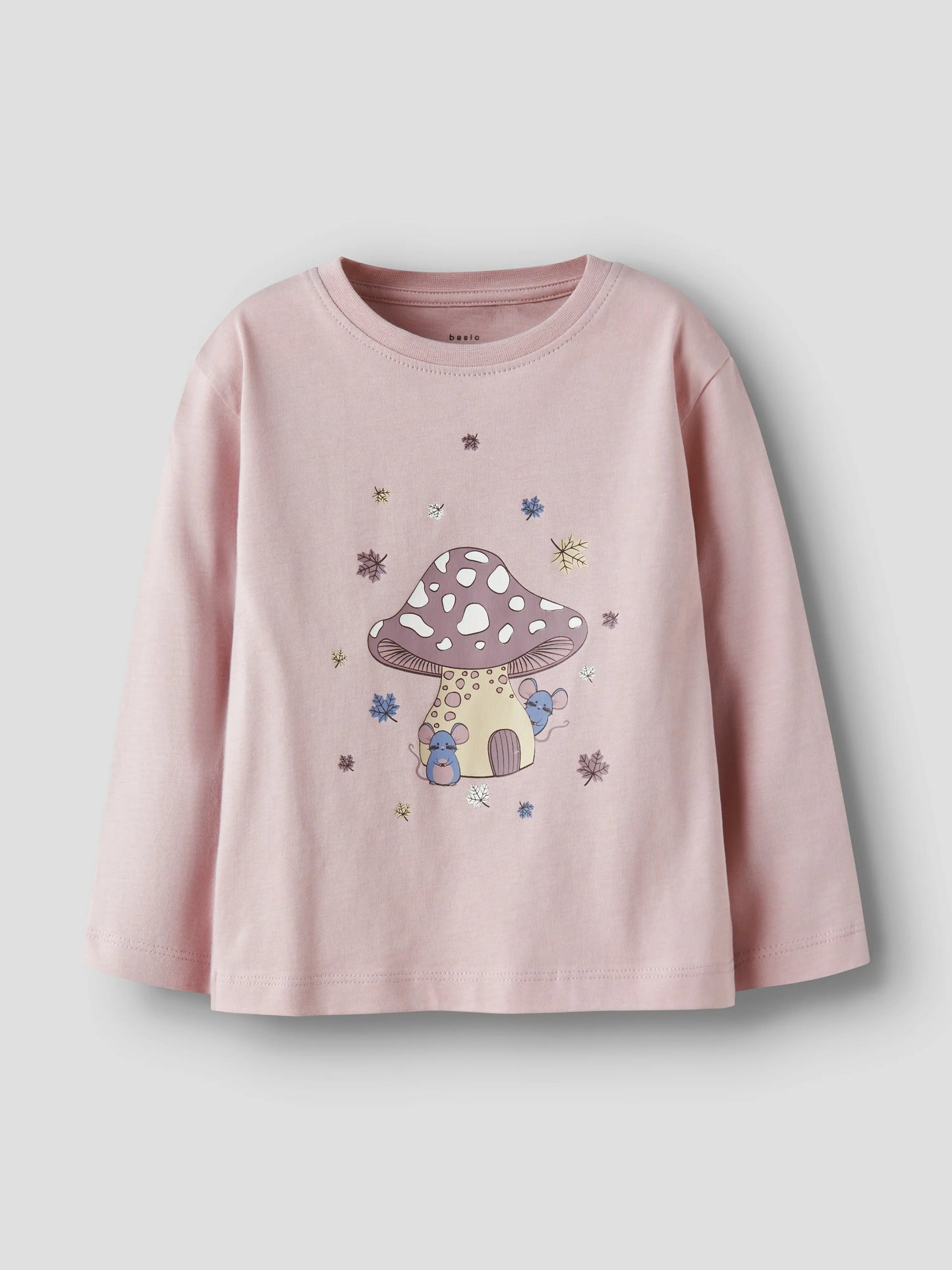 Name it Langarmshirt Pilz-Print Mokkini Kindermode T-Shirt Langarm