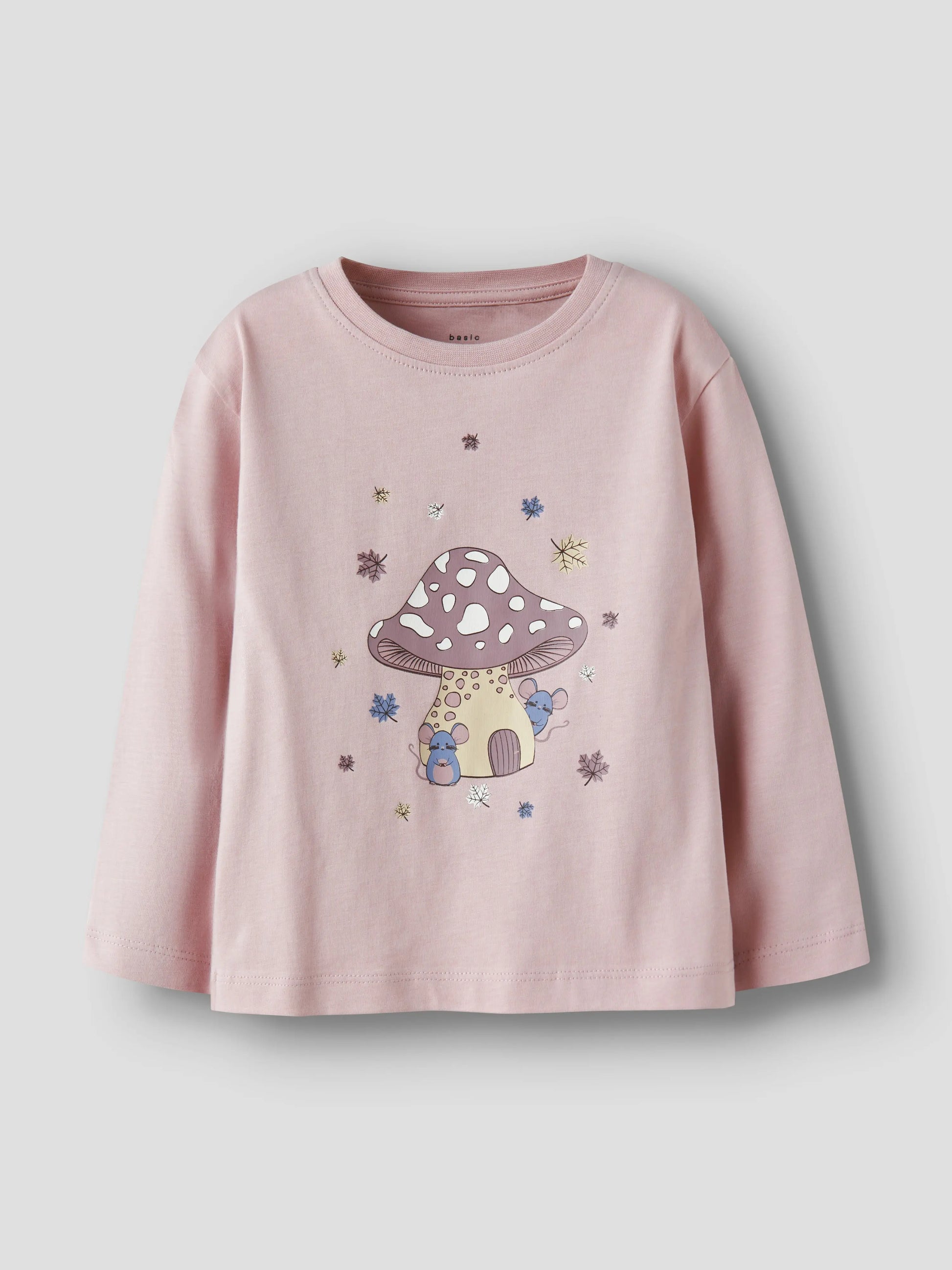 Name it Langarmshirt Pilz-Print Mokkini Kindermode T-Shirt Langarm