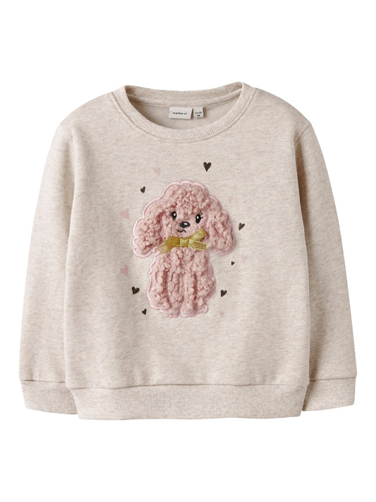 Name it - Sweatshirt Hundemotiv Mokkini Kindermode Sweatshirt