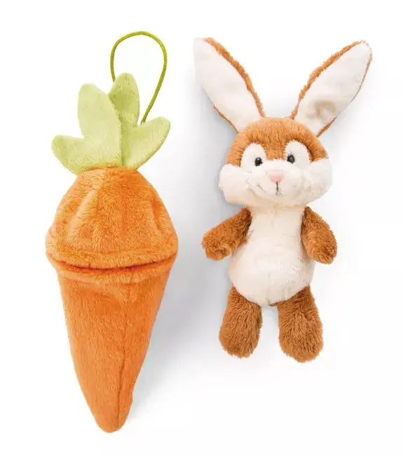 Nici Hase in Karotte 15cm Mokkini Kindermode Plüschtier