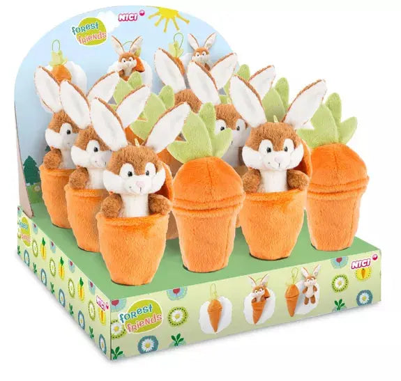Nici Hase in Karotte 15cm Mokkini Kindermode Plüschtier