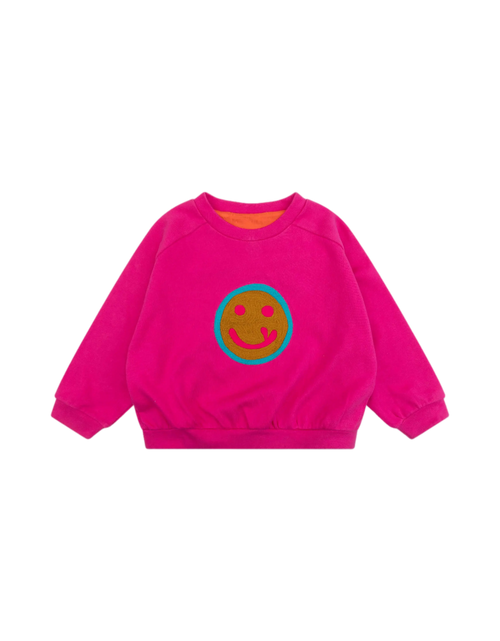 Oilily Sweatshirt mit Logo Smiley