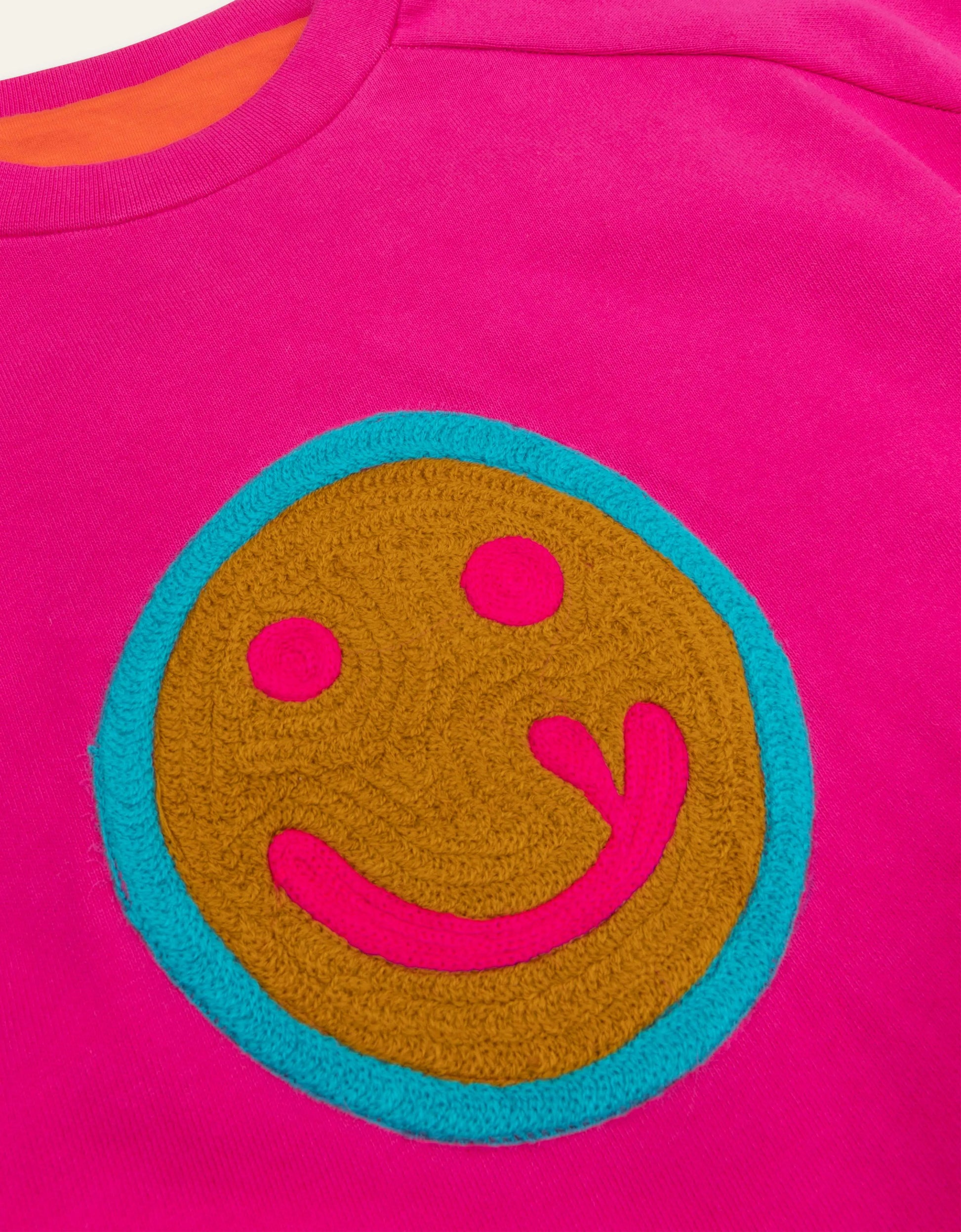 Oilily Sweatshirt mit Logo Smiley-Mokkini Kindermode
