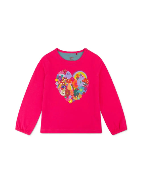 Oilily T-Shirt Langarm mit Herz-Design