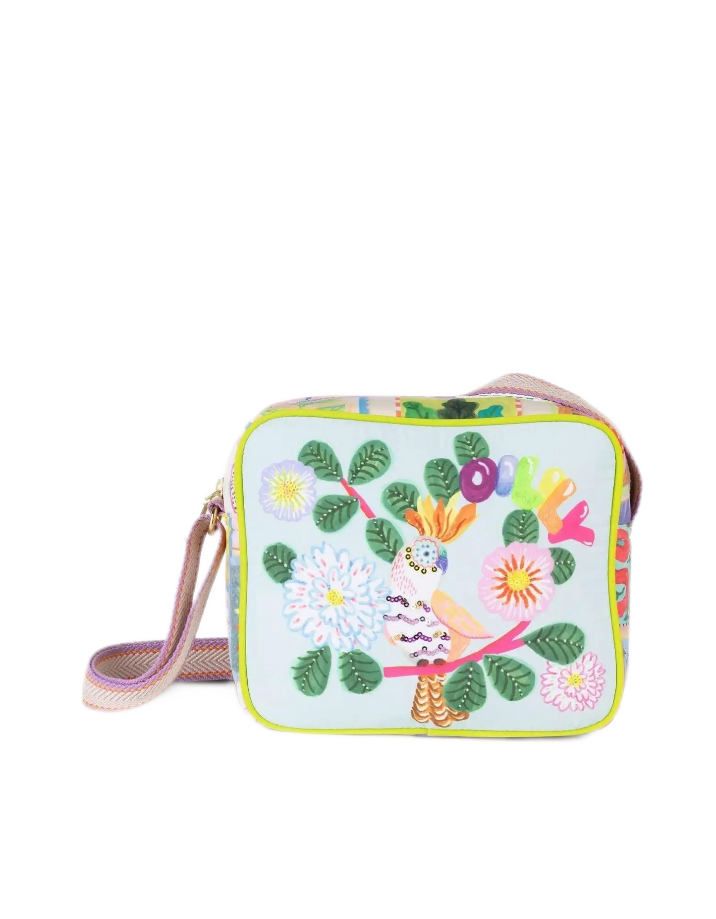 Oilily Umhängetasche – Tesni Cards Orchidee Artwork-Mokkini Kindermode