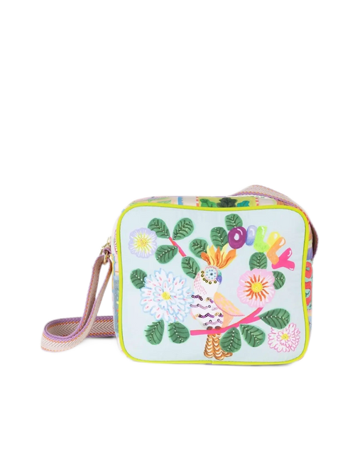 Oilily Umhängetasche – Tesni Cards Orchidee Artwork