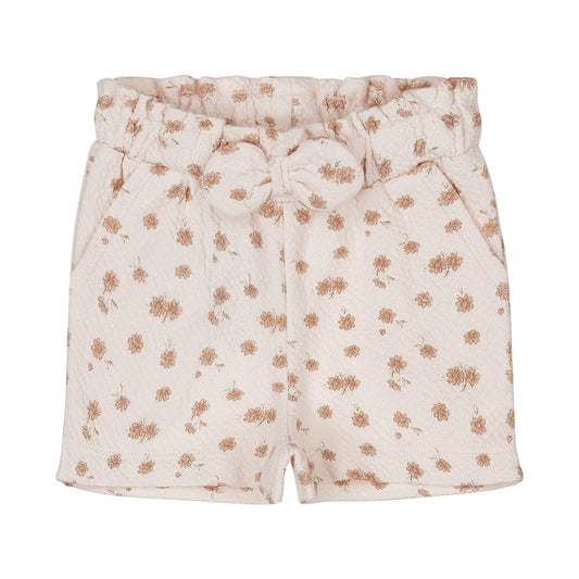 Dirkje Shorts – Florales Muster mit Schleifendetail