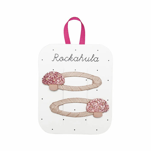 Rockahula Kids Fliegenpilz Spangen-Set – Glitzernde Haaraccessoires