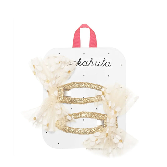 Rockahula Kids Haarspange - Tüllschleife Mokkini Kindermode Haarspange