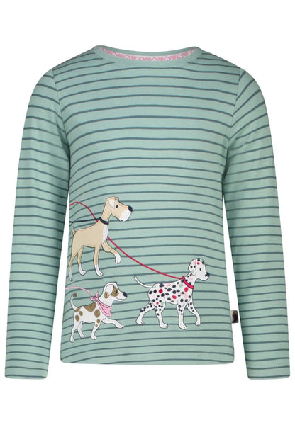 Salt & Pepper Langarmshirt Hunde Mokkini Kindermode T-Shirt Langarm