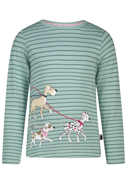Salt & Pepper Langarmshirt Hunde Mokkini Kindermode T-Shirt Langarm