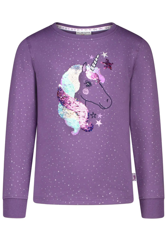 Salt & Pepper Sweatshirt Einhorn Mokkini Kindermode Sweatshirt