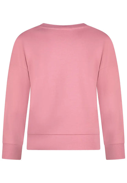 Salt & Pepper Sweatshirt Shine Mädchen rosa Mokkini Kindermode Sweatshirt
