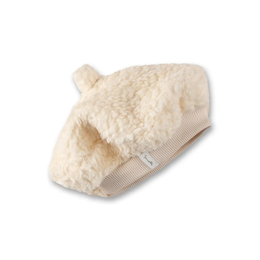 Sanetta Baskenmütze für Mädchen - beige