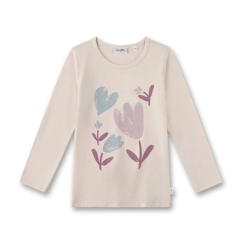 Sanetta T-Shirt Langarm mit Blumenprint