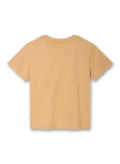 Sanetta T-Shirt mit Hai-Artwork sand-Mokkini Kindermode