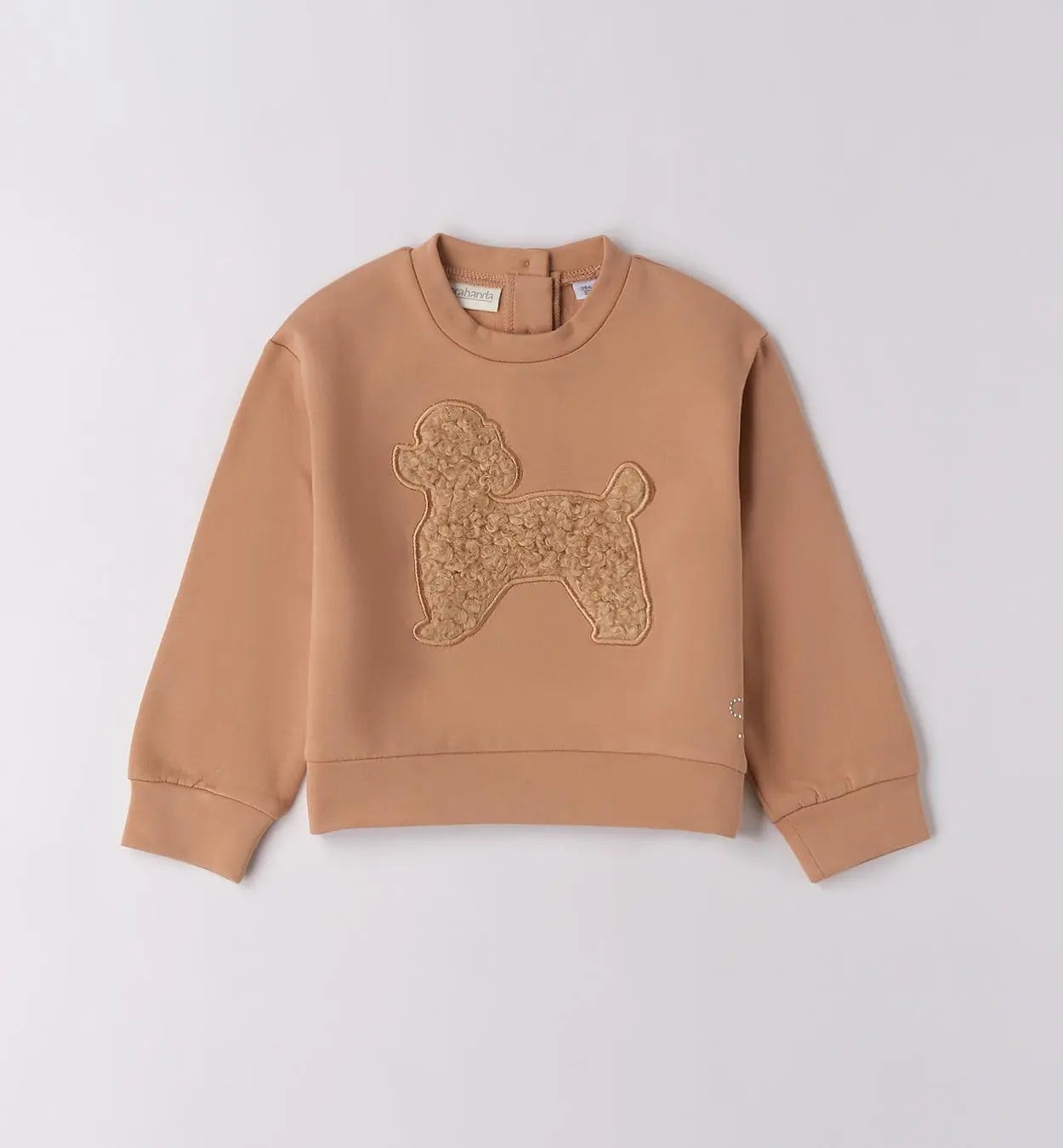 Sarabanda Sweatshirt mit Hundemotiv Mokkini Kindermode