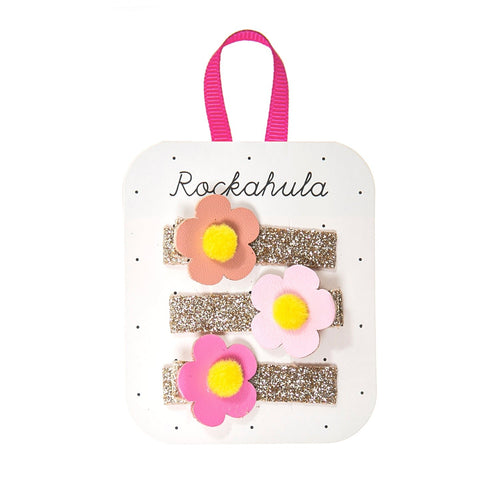 Rockahula Kids Haarclip - bunte Blumen