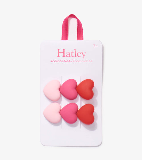 Hatley Haarclips 2-Pack mit Herzchen