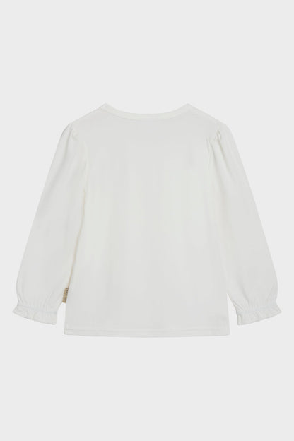 Hust & Claire Langarmshirt mit Herzmotiv – Alma - T-Shirt Langarm - Hust&Claire