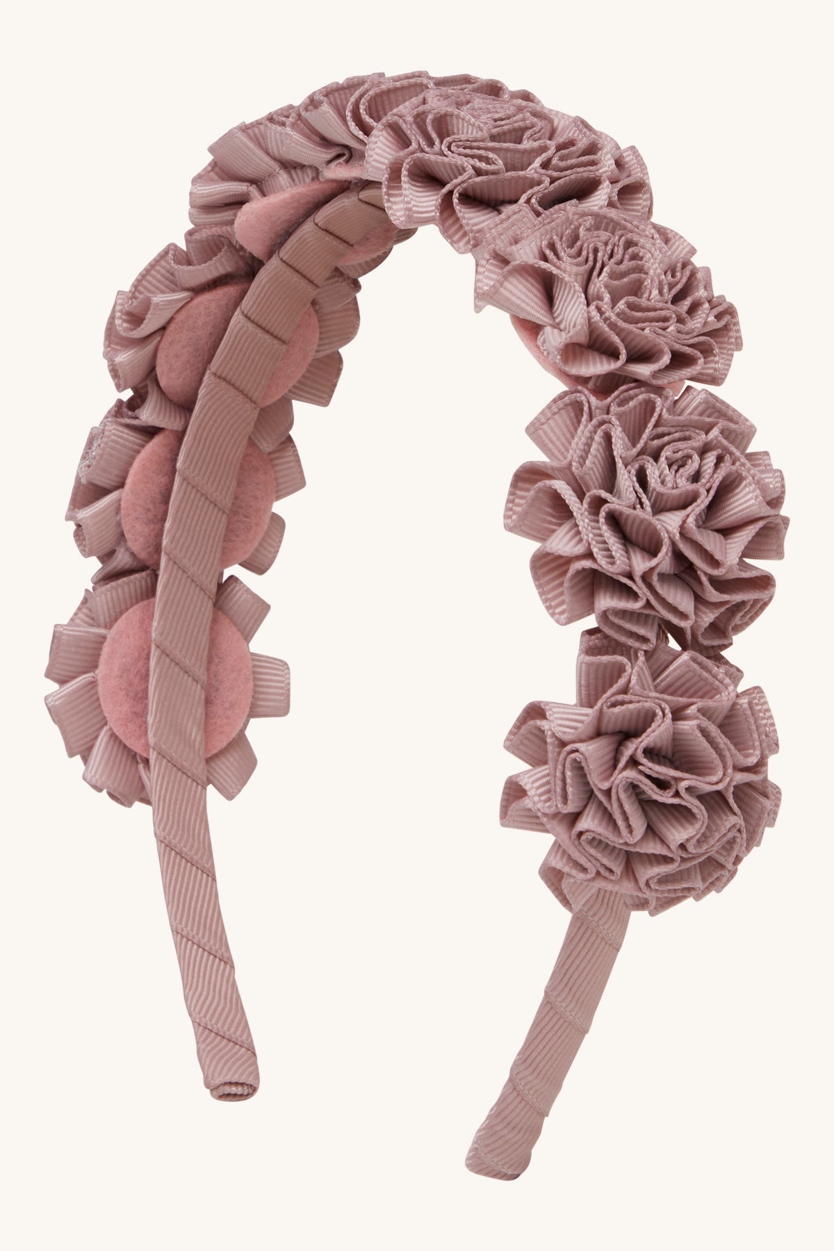 Hust & Claire Haarreif mit Blumen – - Haarreif - Hust&Claire