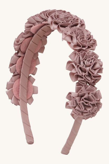 Hust & Claire Haarreif mit Blumen – - Haarreif - Hust&Claire