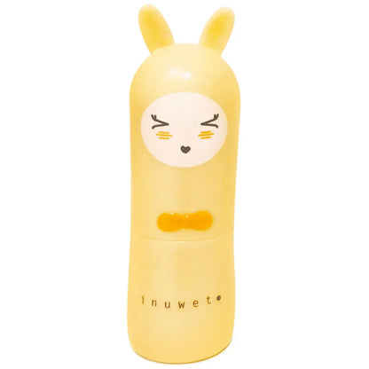 inuwet Lip Balm Bunny | PINEAPPLE GLITTER GOLD YELLOW Edition Mokkini Kindermode Pflege