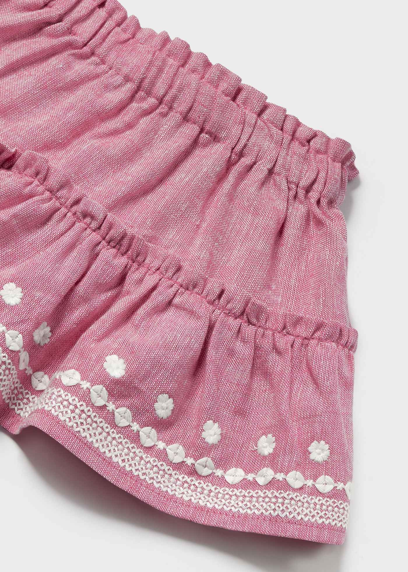 Mayoral Baby Set T-Shirt & Rock mit Blumen-Print-Mokkini Kindermode