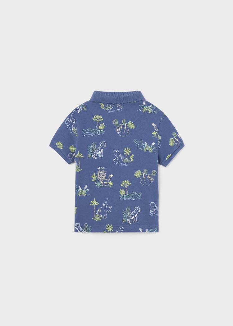 Mayoral Polo T-Shirt mit Tiermotiven-Mokkini Kindermode