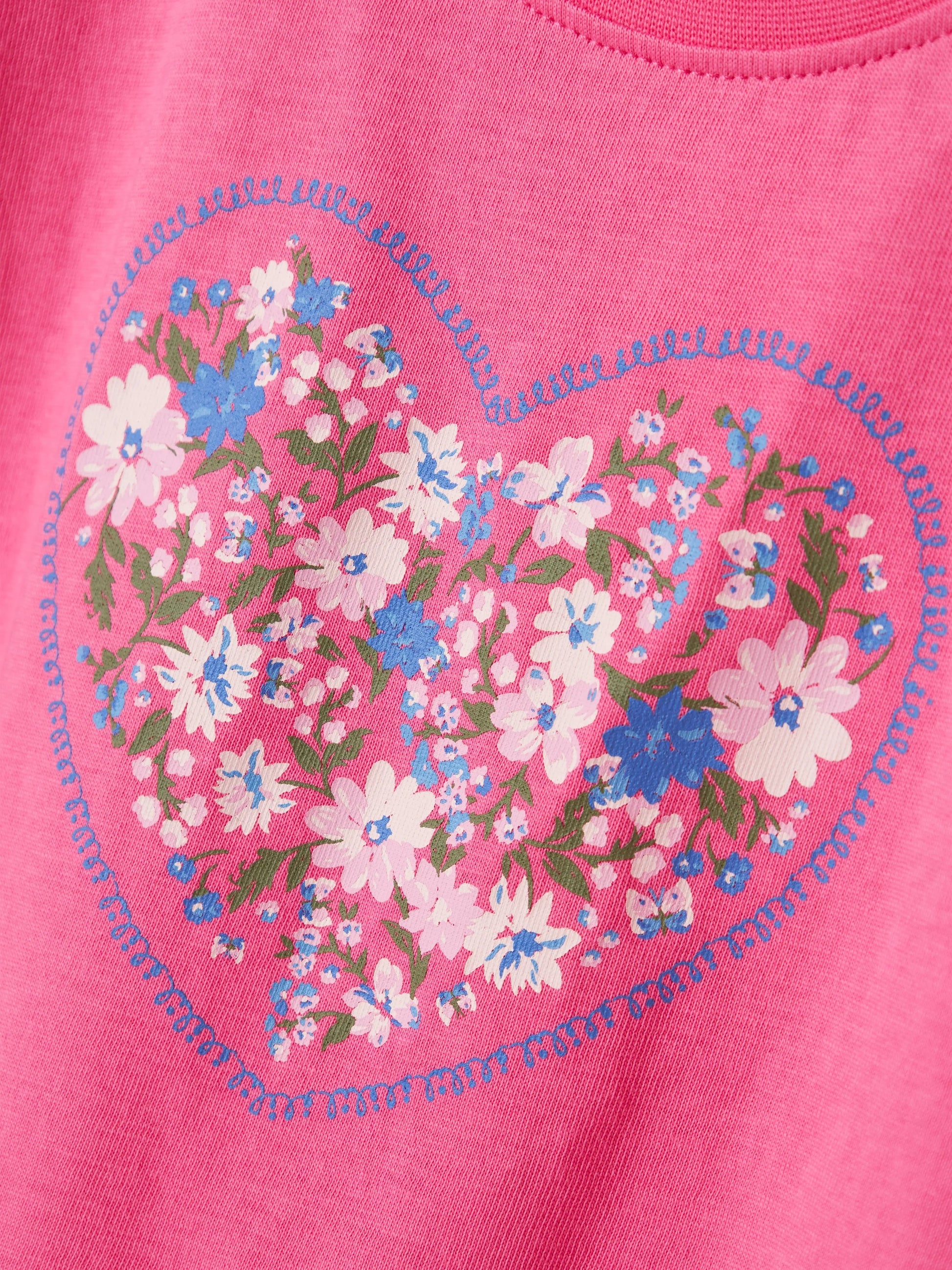 name it - T-Shirt mit Herzmotiv Mokkini Kindermode T-Shirt