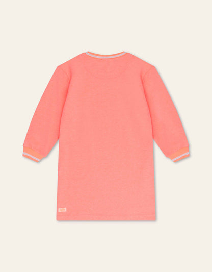 Oilily Sweatkleid mit großem Logo-Patch-Mokkini Kindermode