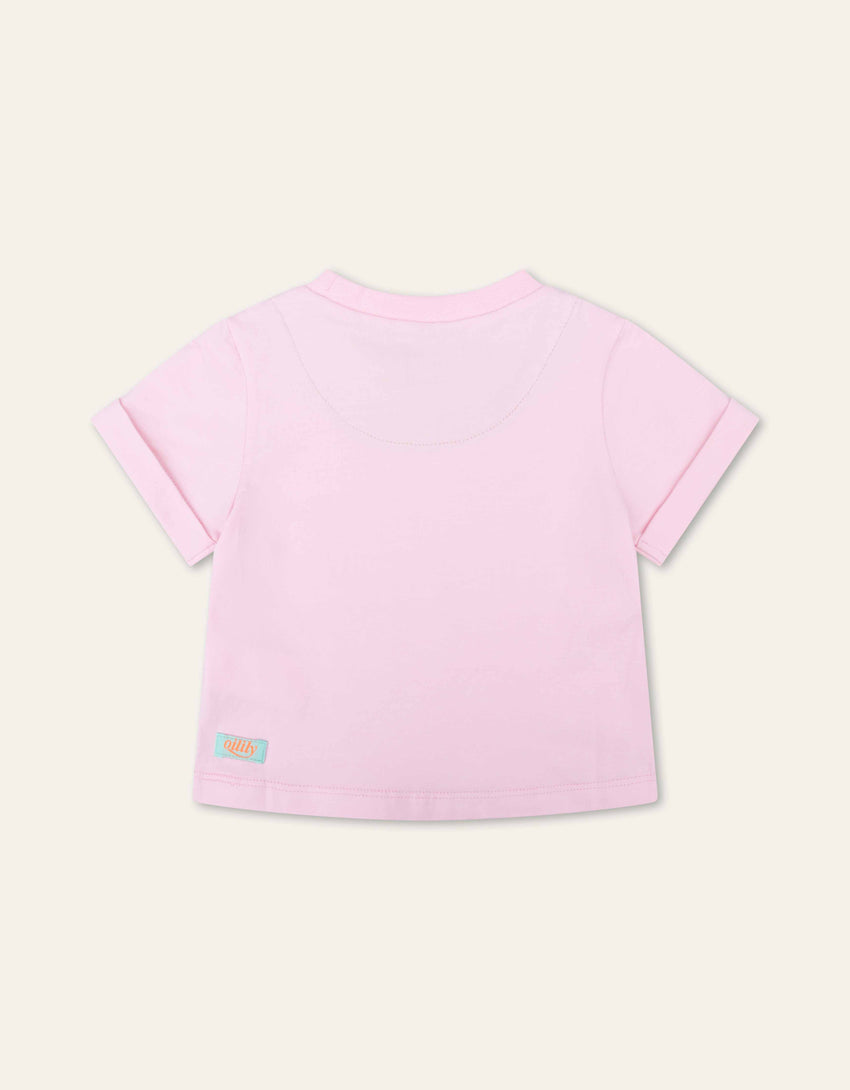 OililyT-Shirt mit Papagei-Druck-Mokkini Kindermode